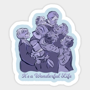 It's a Wonderful Life Sticker